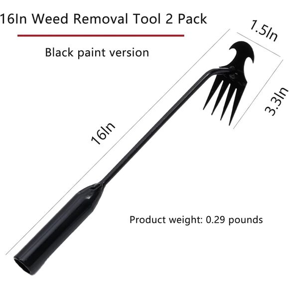 Weed Puller Tool Garden Pulling Tool, Portable Weeder Tool - Picture 4 of 6